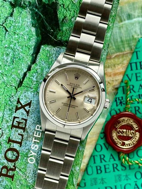 Rolex Oyster Perpetual Date 15200 Year 1990 